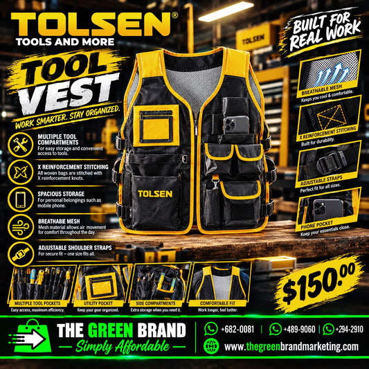 Tolsen tool vest overall