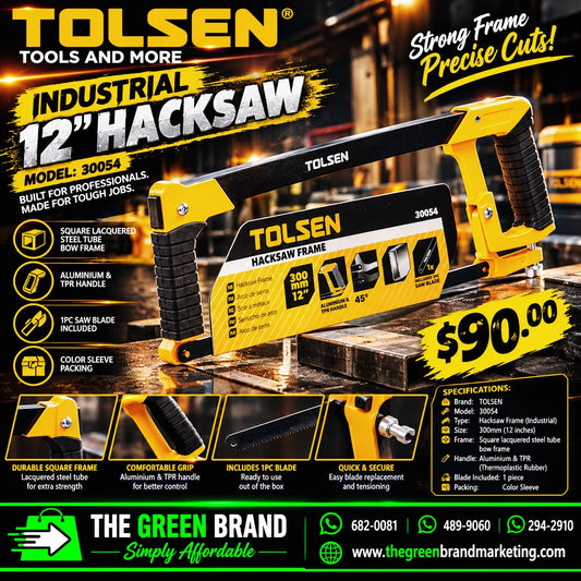 Tolsen 12" Industrial Hacksaw