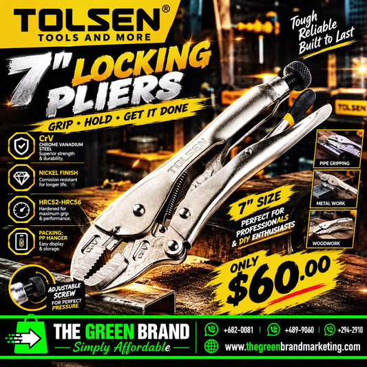 Tolsen 7" locking Pliers
