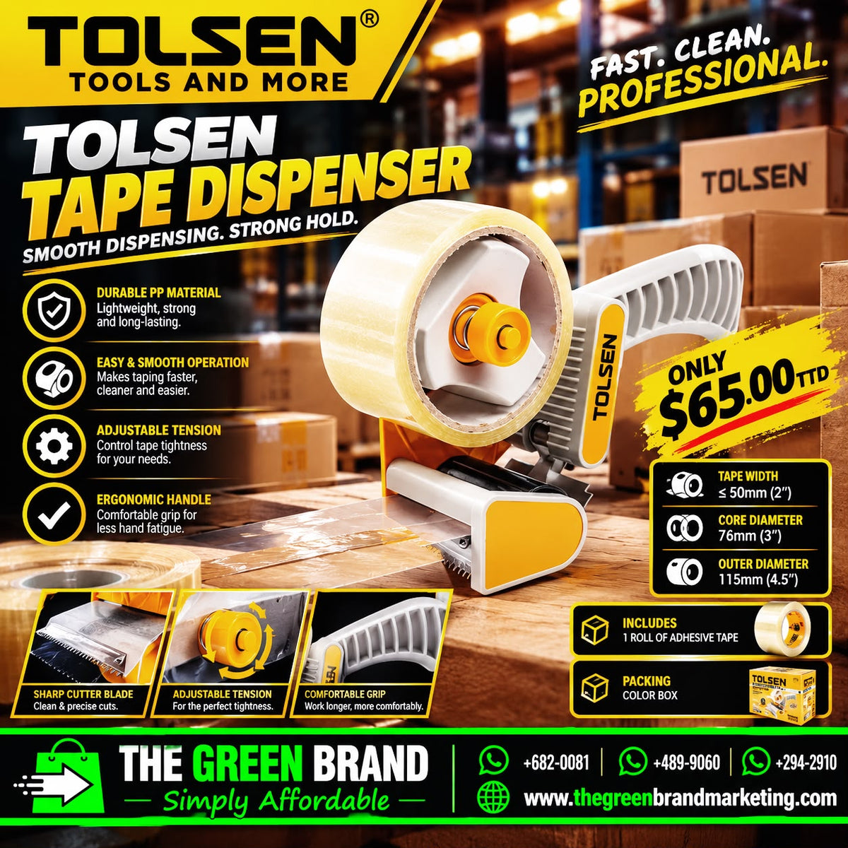 Tolsen Tape dispenser