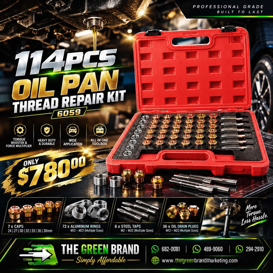 6059-  114 Pcs Oil Pan Thread Repair Kit