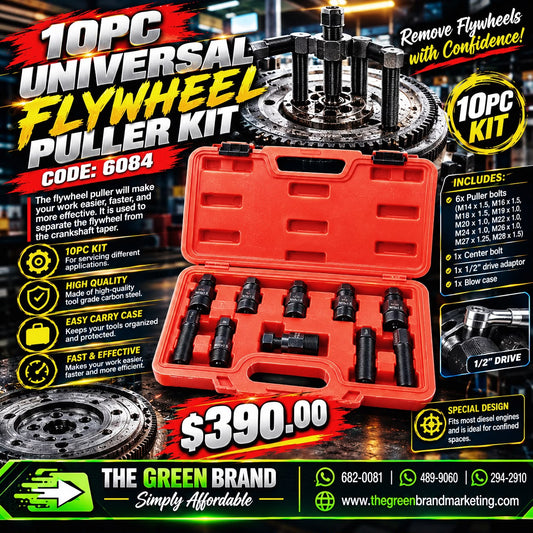 6084- 10Pcs Universal Flywheel Puller Kit