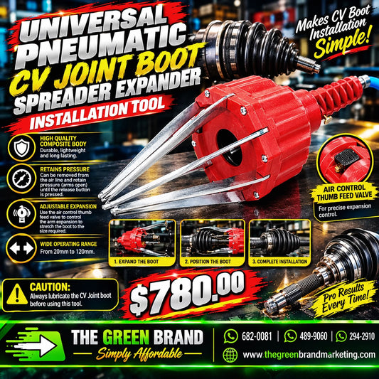 Universal Pneumatic CV Joint Boot Spreader Expander Installation Tool