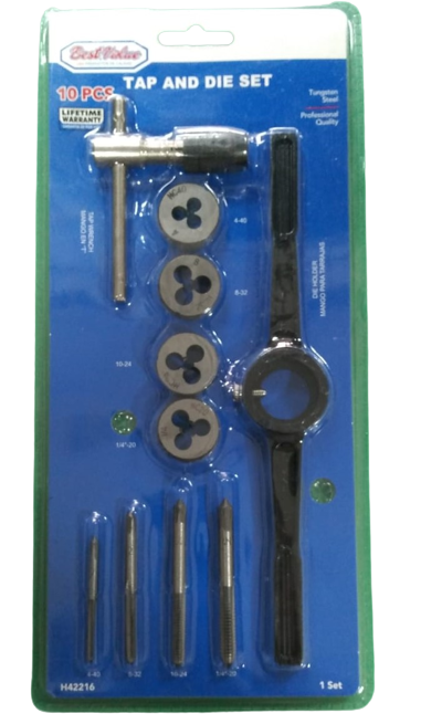 BEST VALUE Tap and Die Set