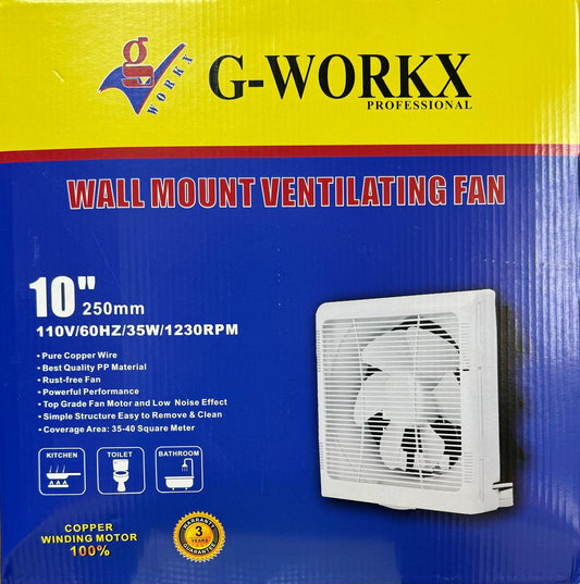 G-workx 10" Wall mount Ventilating fan