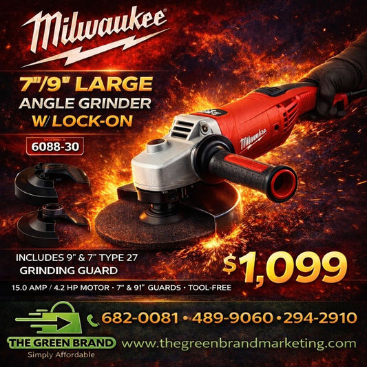 Milwaukee 7 inch angle grinder