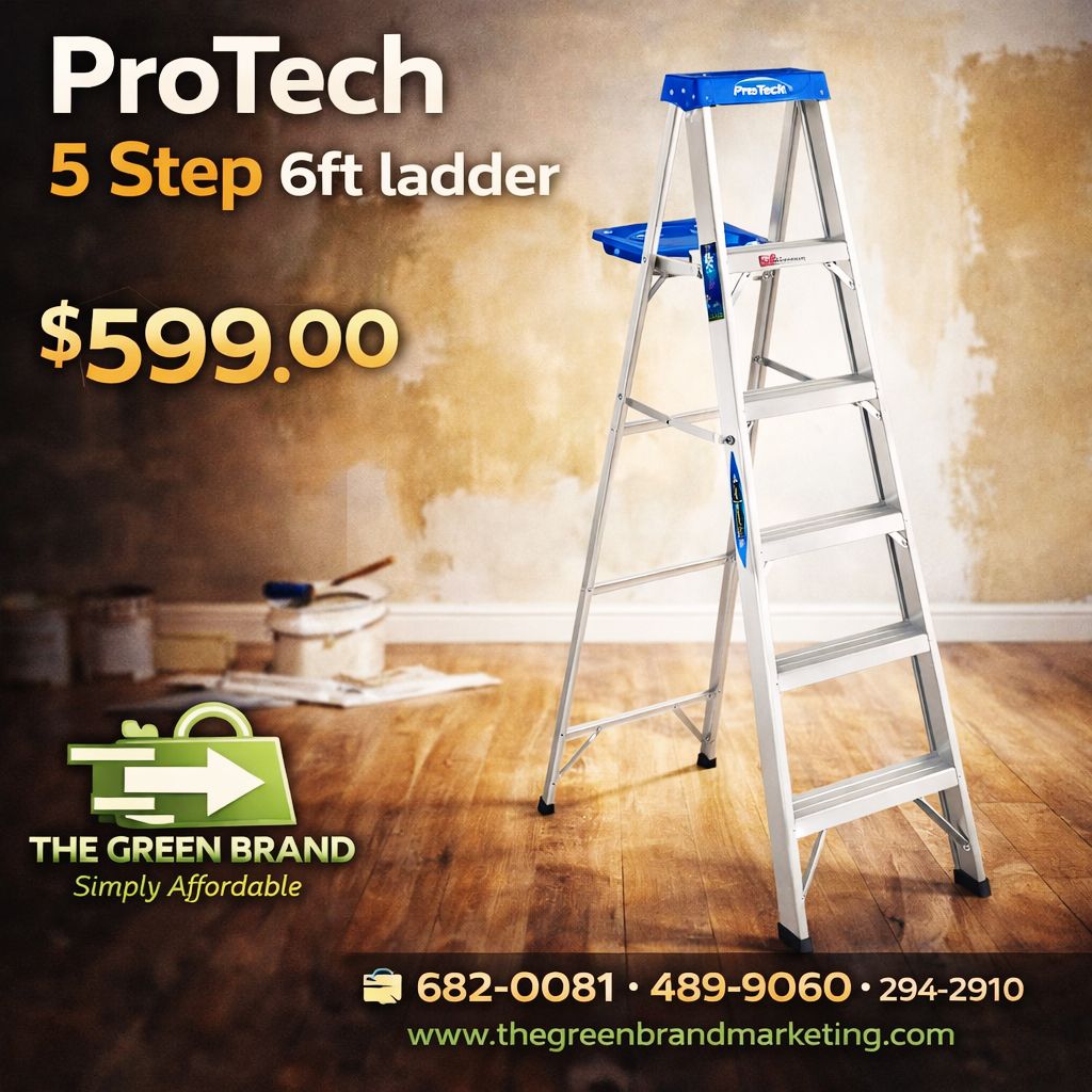 ProTech 5 Step 6ft ladder