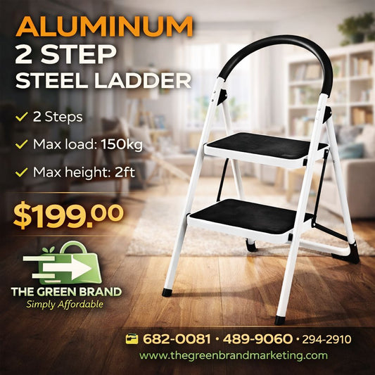 Aluminium steel ladder