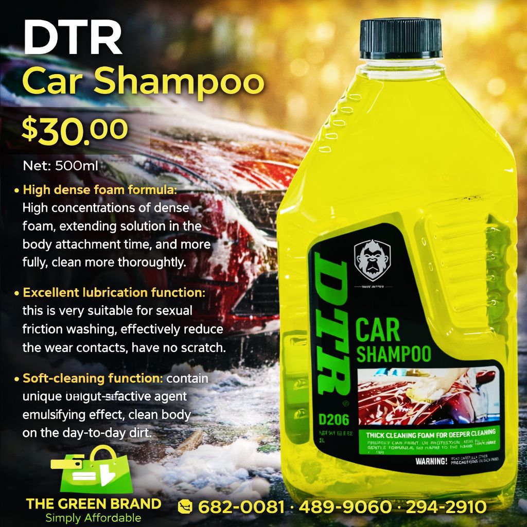 DTR Car Shampoo 500ml