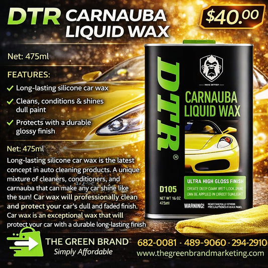 DTR Camauba Liquid Wax