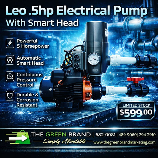 Leo .5hp electrical pump and smart head