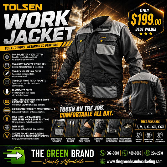 Tolsen work jacket