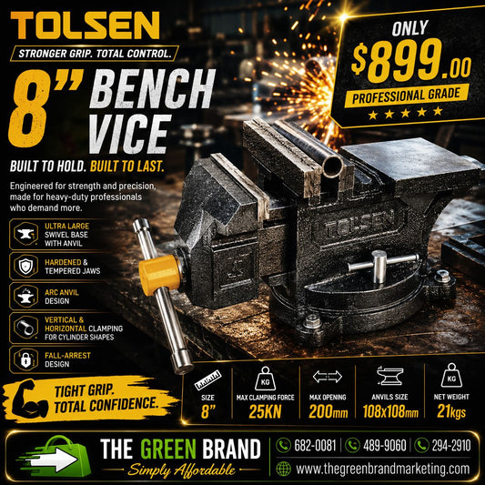 Tolsen bench vice 8 inch 200mm