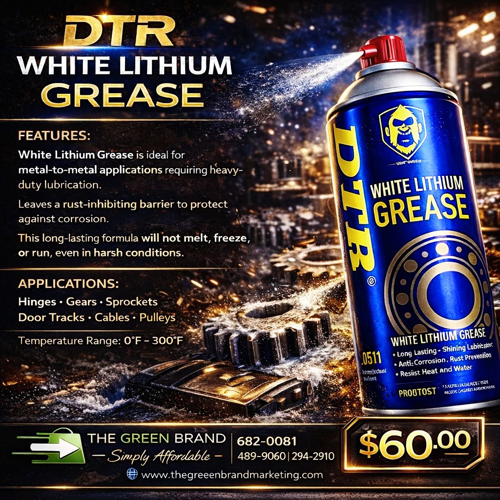 DTR White lithium grease