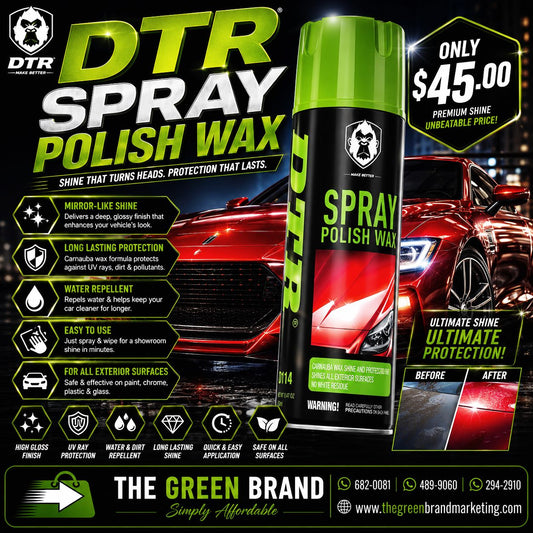 DTR Spray Polish Wax 450ml D114