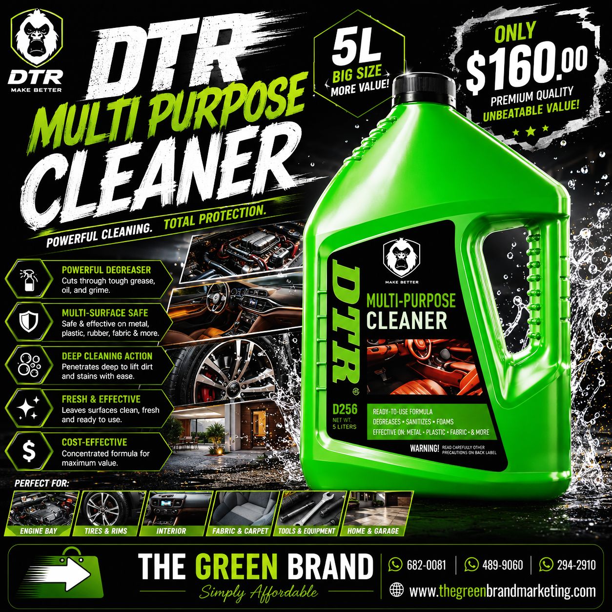 DTR Multi-Purpose Cleaner 5l D268
