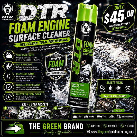 DTR Foam Engine Surface Cleaner 650ml D404