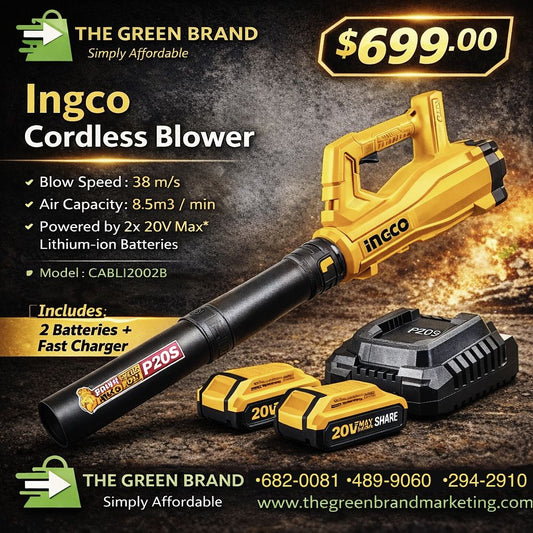 Ingco cordless blower