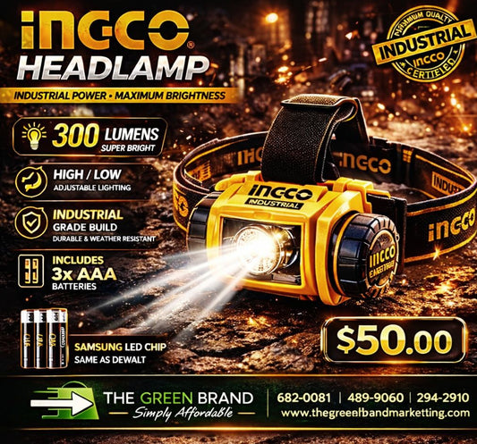 Ingco Headlamp