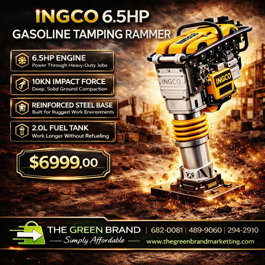 Ingco Tamping Rammer 6.5HP 79KG