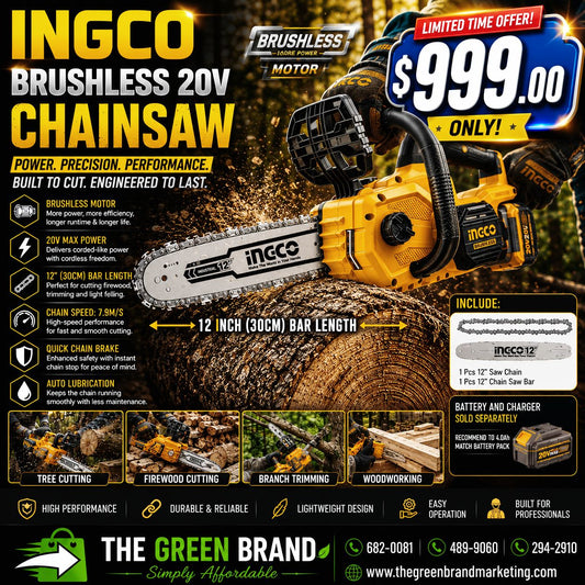 Ingco Brushless chain saw