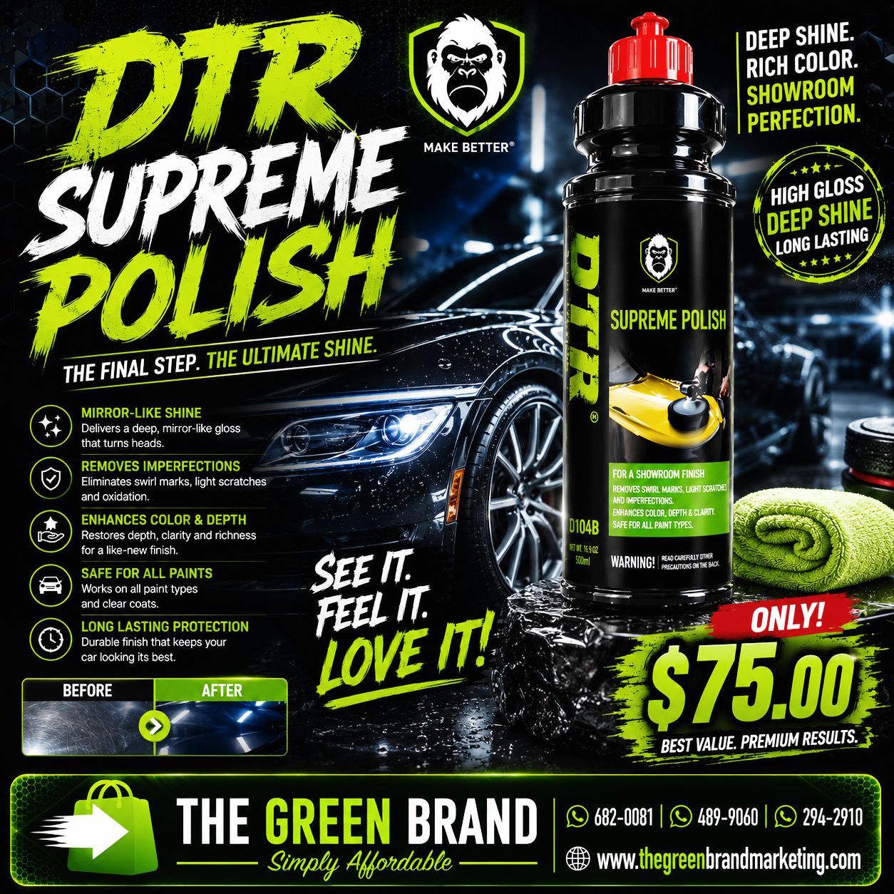 DTR Supreme polish 500ml D104B