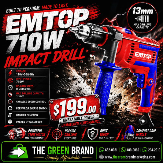EMTOP 710W Impact Drill