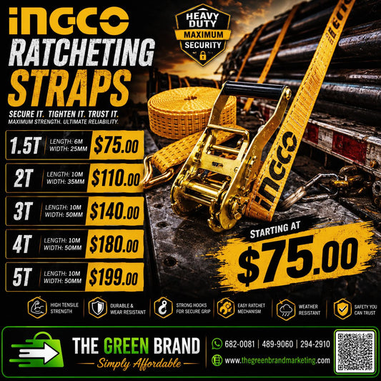 Ingco ratcheting strap 2T