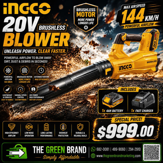 Ingco Brushless Blower