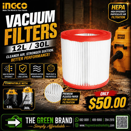 Ingco vacuum filter