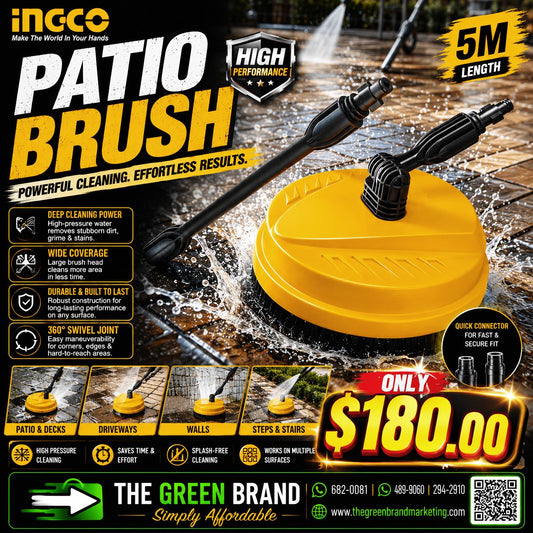Ingco patio brush