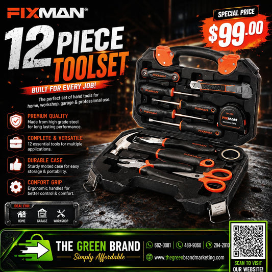 Fixman 12 PC Tool Set