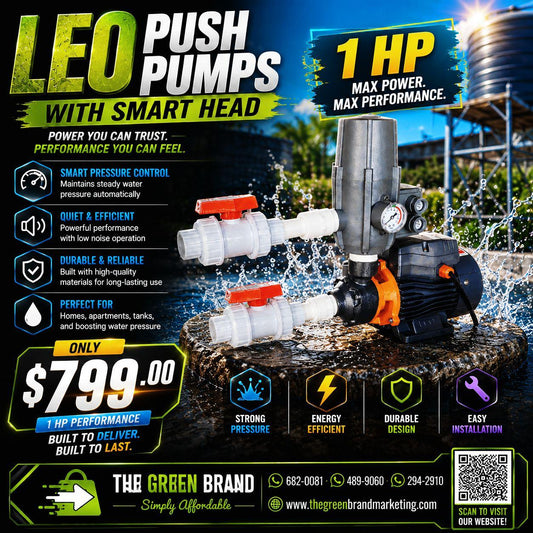 Leo 1HP apm pump with smarthead and fittings