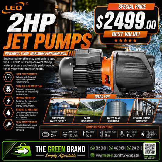 Leo 2hp jet (pump alone)