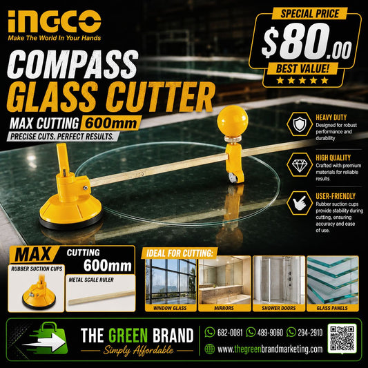 Ingco hgct16001 compasses glass cutter