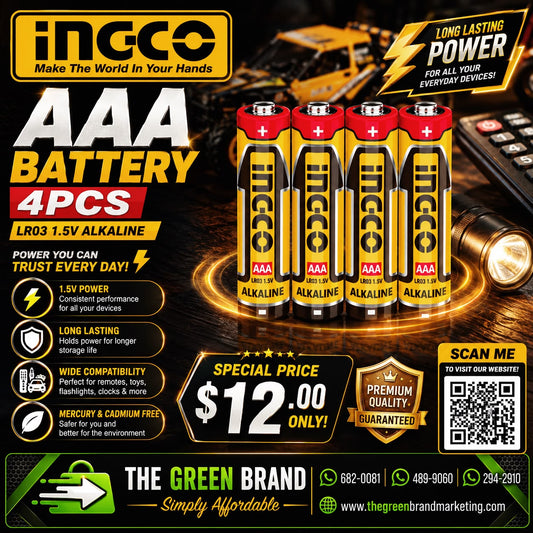 Ingco AAA (4 pack)
