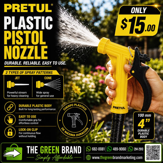 Pretul Plastic pistol nozzle