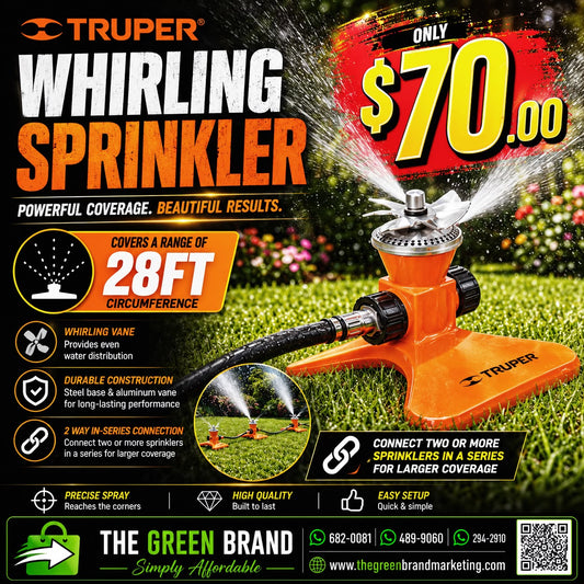 Truper Whirling Vane Sprinkler