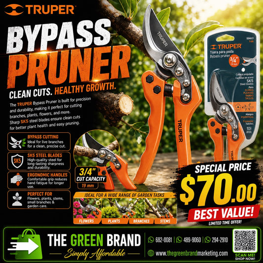 Truper bypass pruner
