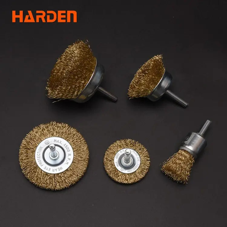 Harden 5pcs wire brush set