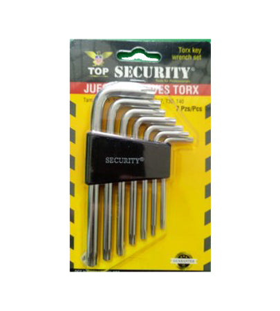 Security 7 piece  torx set