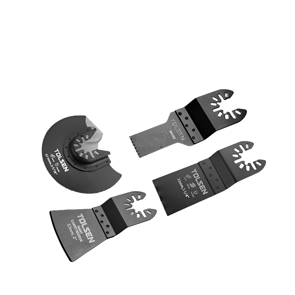 Tolsen 4pcs oscillating saw blade set