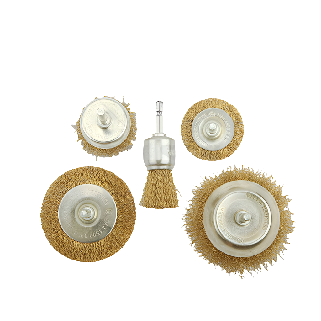 Tolsen 5PCS WIRE BRUSHES SET