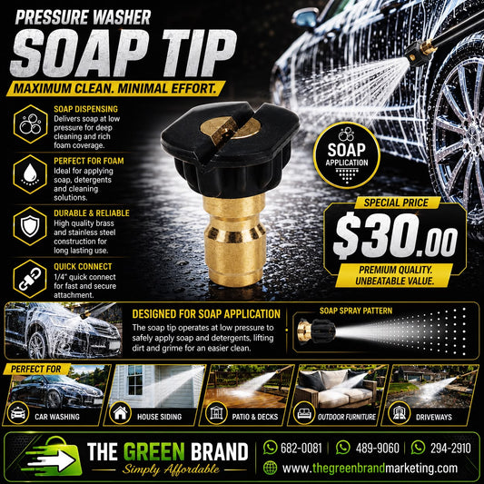 Pressure Washer Soap Tip
