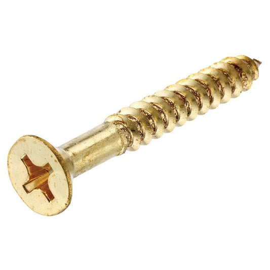 Sold Brass wood screw phillip head