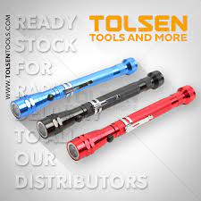 Tolsen 3-LED telescoping pick up tool