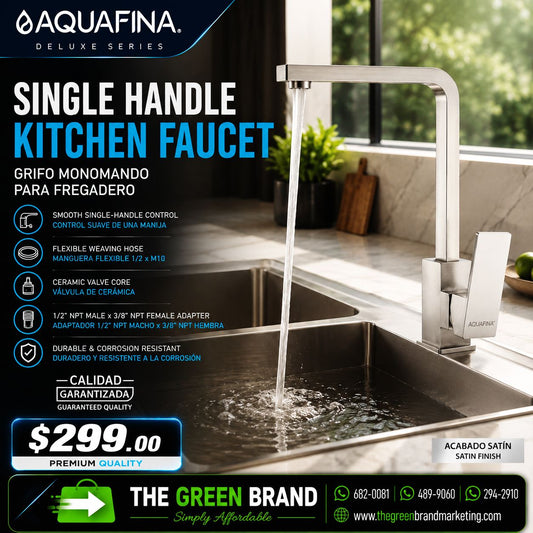 Aquafina single handle kitchen Faucet