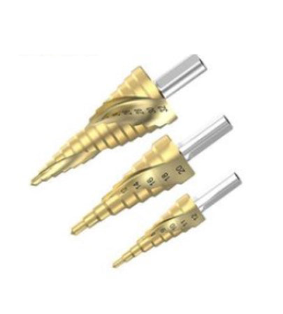 Harden hex 3-piece cone bit set