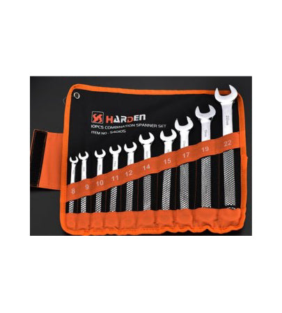 Harden 10pc spanner set