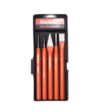 Harden 5Pcs Pin Punch Set